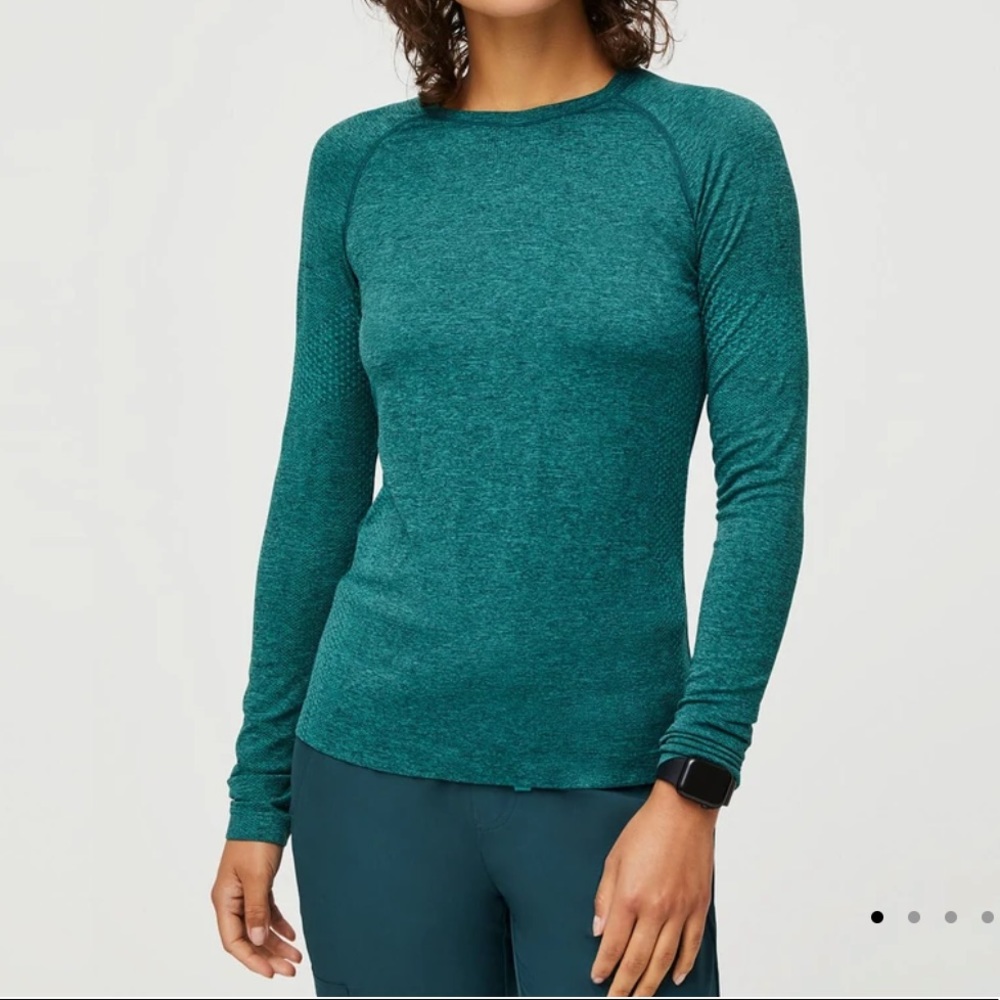 Figs Salta Performance Underscrub - Caribbean Blue - Small